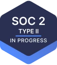 SOC 2 Type II compliance badge