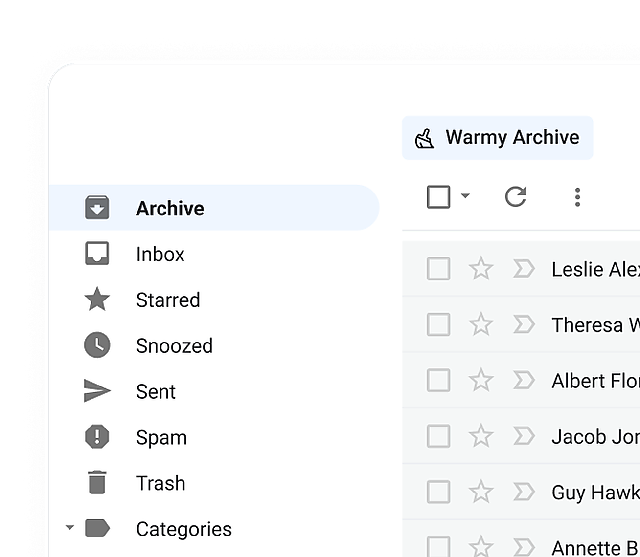 Automatic archive